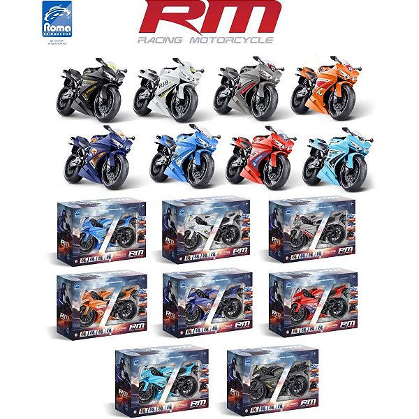 Moto racing motorcycle (sortido) - roma (unidade)