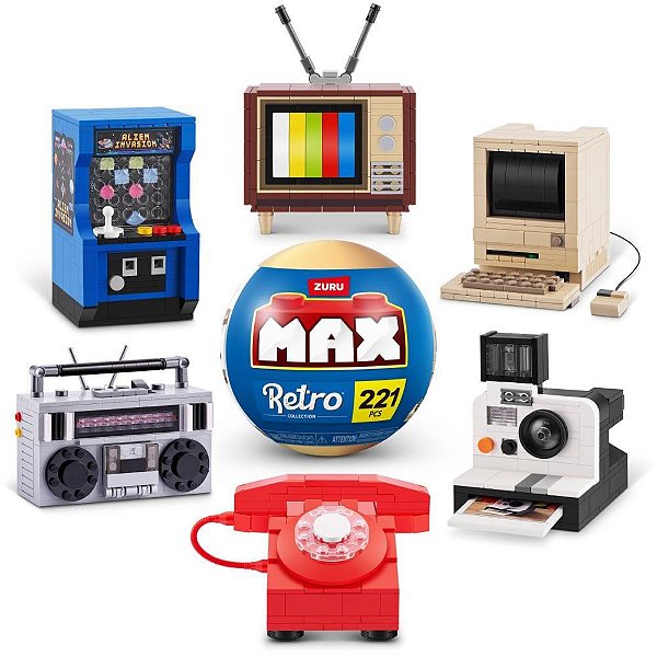 Brinquedo para montar max premium retro - candide (unidade)
