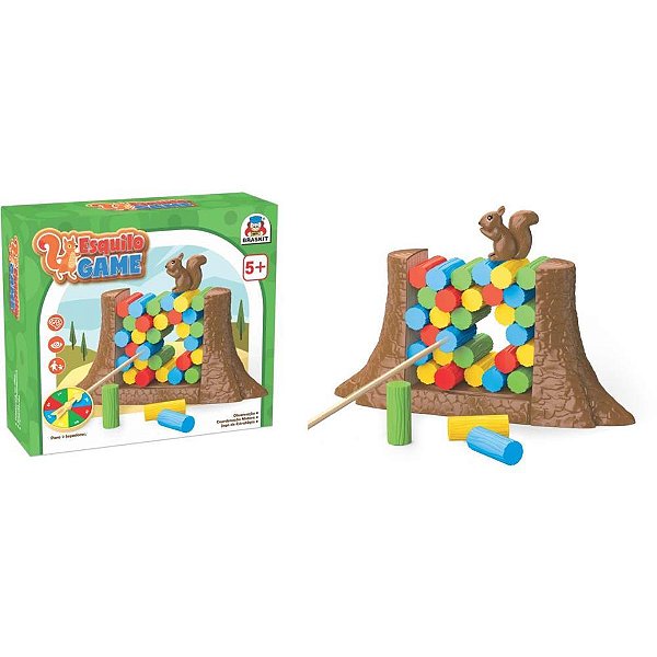 Jogo diverso esquilo game - braskit (unidade)