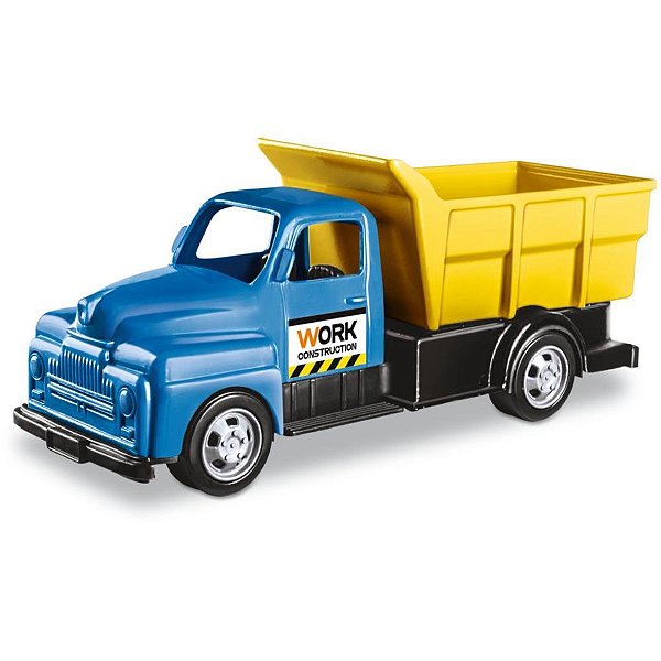 Caminhao construction work 23cm (s) - orange toys (unidade)