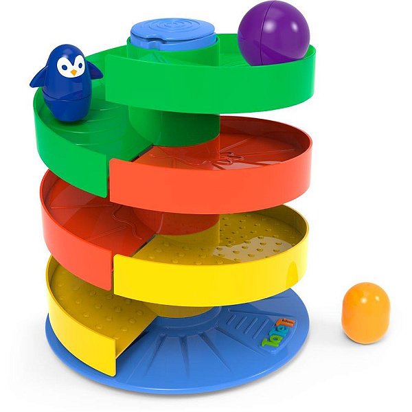 Brinquedo educativo curva bamba c/acessorios - tateti (unidade)