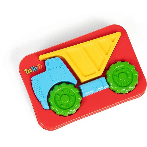 Brinquedo educativo monta rodadinhos - tateti (unidade)