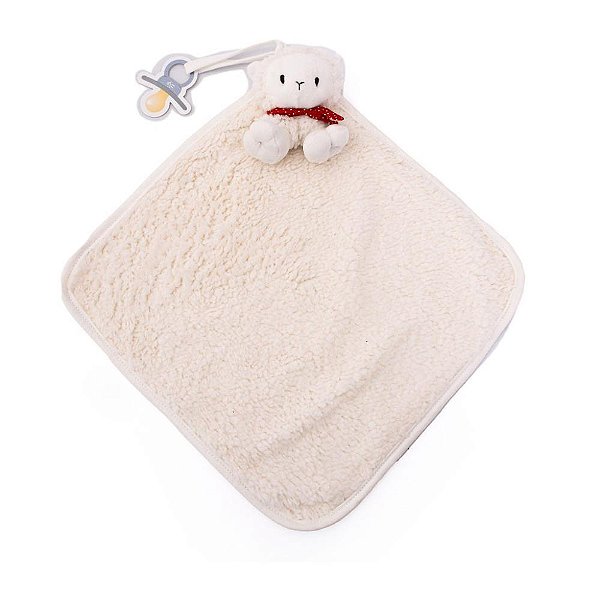 Pelucia naninha carola ii marfim 32cm - zip (unidade)