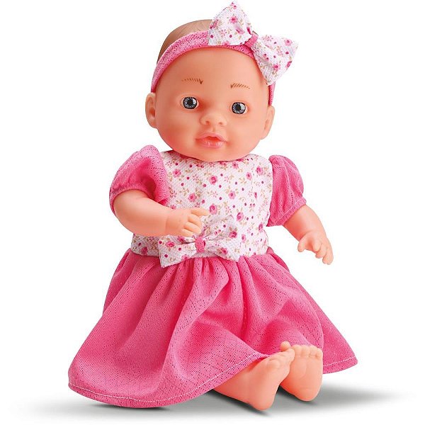 Boneca com mecanismo bella conversinha 38cm - bee toys (unidade)