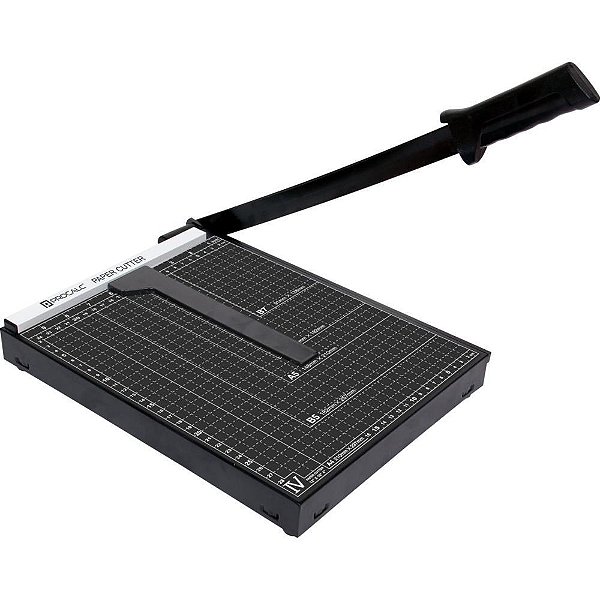 Guilhotina cortadeira a4 p/10fls preta pc-gtzk01 - procalc (unidade)