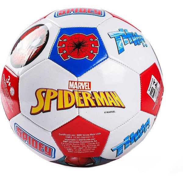 Bola de futebol spider man n.05 385g - bbr (unidade)