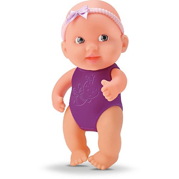 Boneca new babies sabores tiara 21cm. - bee toys (unidade)