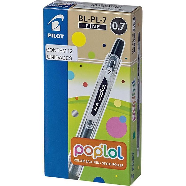 Caneta gel bl-pl-7 pop lol 0.7mm lol bc - pilot (cx.c/12)