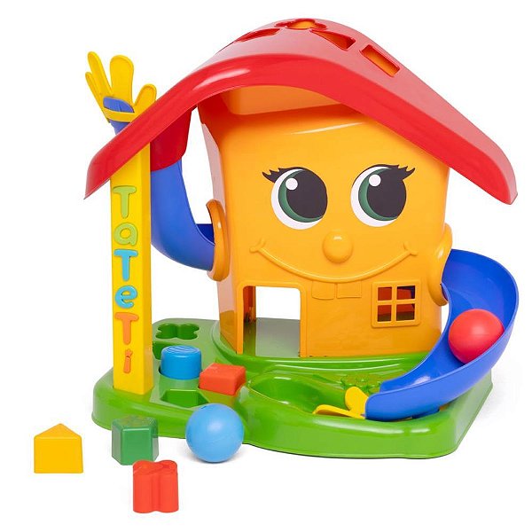 Brinquedo educativo play house c/blocos - tateti (unidade)