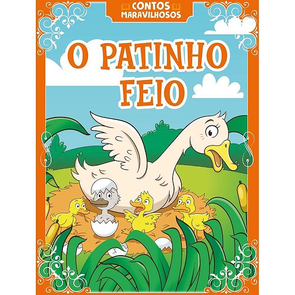 Livro infantil ilustrado o patinho feio - online editora (unidade)