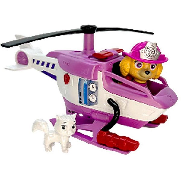 Boneco e personagem patrulha canina skye fire - sunny (unidade)