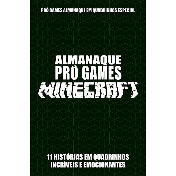 Gibi minecraft capa verde 13,5x20,5 - online editora (unidade)