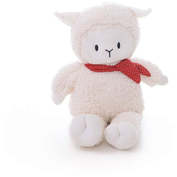 Pelucia ovelha carola ii marfim 38cm - zip (unidade)