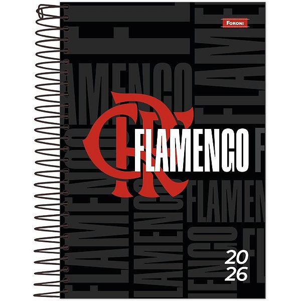 Agenda 2026 flamengo 176f. 130x188mm - foroni (pct.c/05)
