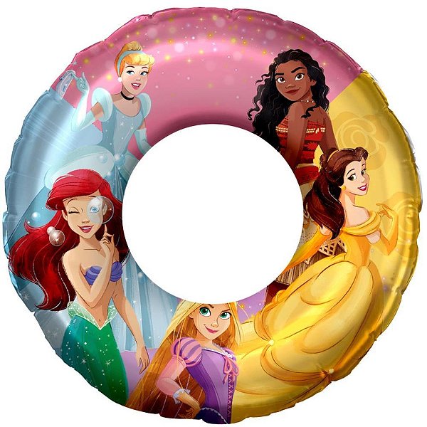 Boia inflavel princesa boia circular 56cm - etitoys (unidade)