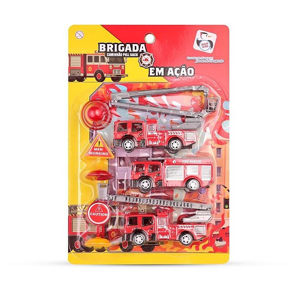 Caminhao super brigada de incendio - pica pau (unidade)