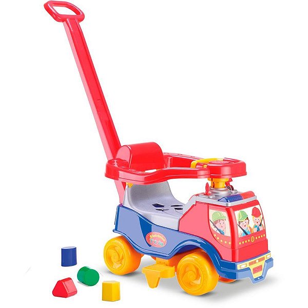 Veiculo para bebe totoka plus menino c/som - cardoso toys (unidade)