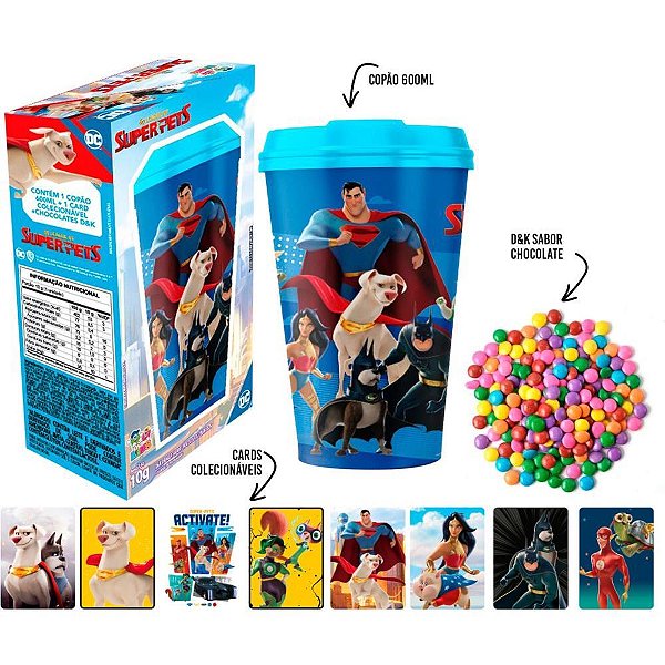 Doce copao superpets c/surpre 600ml - divino kids (unidade)