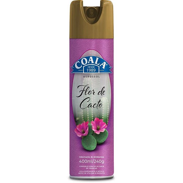 Odorizador de ambiente coala flor de cacto 400ml/240g - coala (unidade)