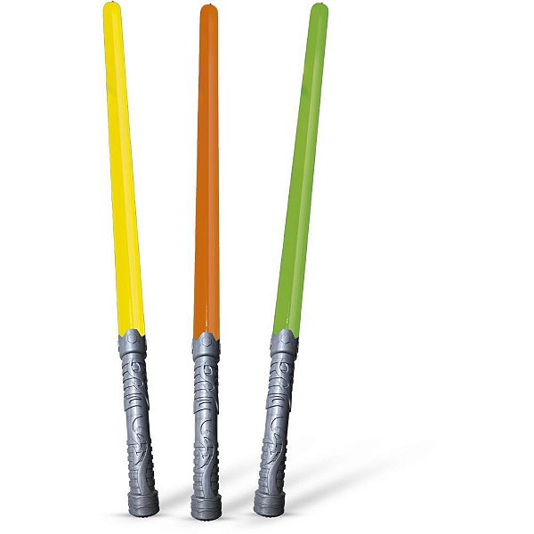 Fantasia acessorio super espada sabre mod2 - pica pau (unidade)