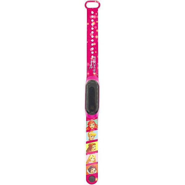 Relogio infantil princesa led slim data e hora - toyng (unidade)