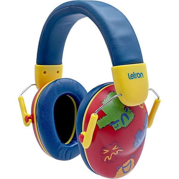 Abafador color joy infantil ajustavel - leonora (unidade)