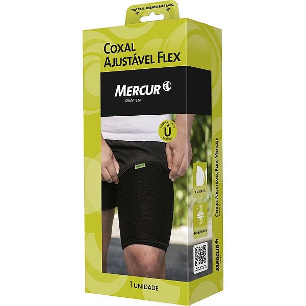 Produto ergonomico coxal ajustavel flex - mercur (unidade)