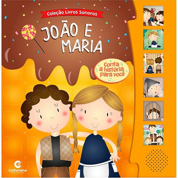 Livro sonoro joao e maria - culturama (unidade)