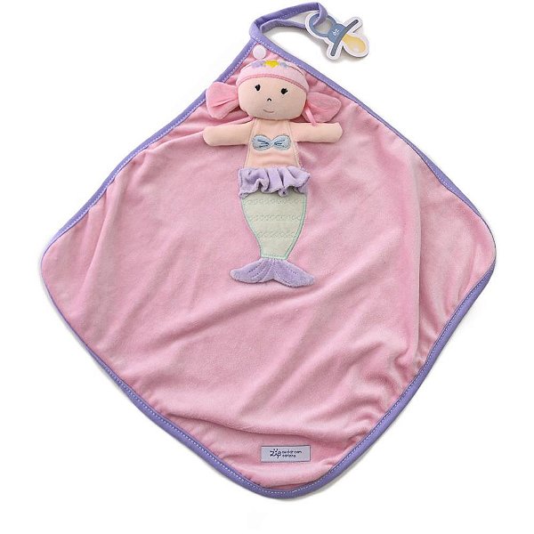 Pelucia naninha sereia amanda 20cm - zip (unidade)