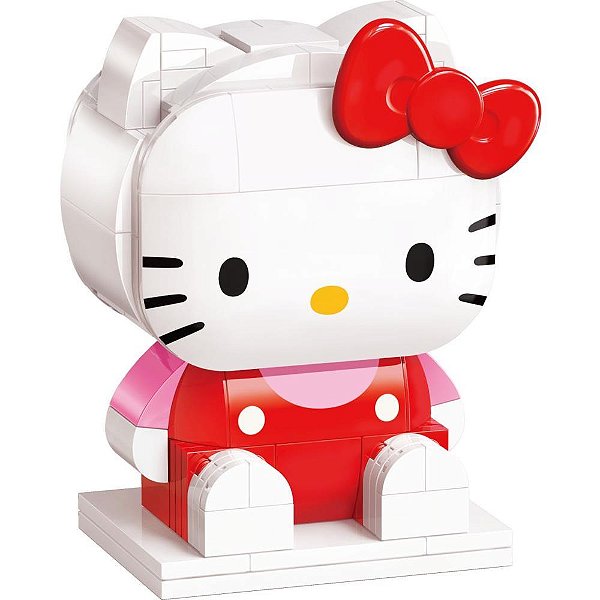 Brinquedo para montar hello kitty 142 pecas - keepplay (unidade)