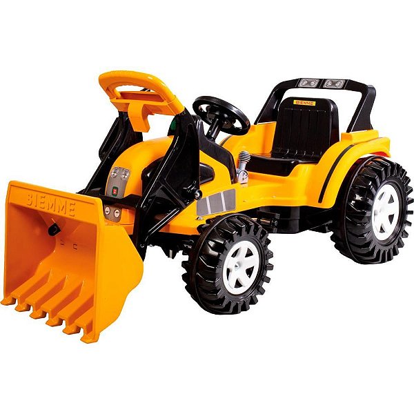 Veiculo a pedal big boss pedal c/pa 30kg - biemme (unidade)