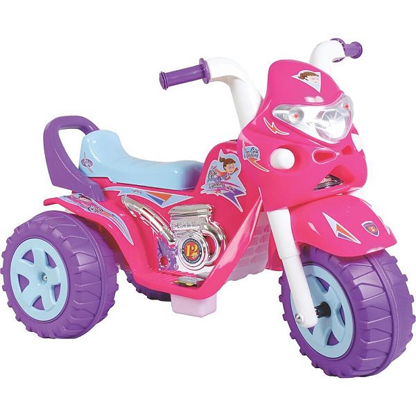 Moto eletrica super gp raptor girl 12v 35kg - biemme (unidade)