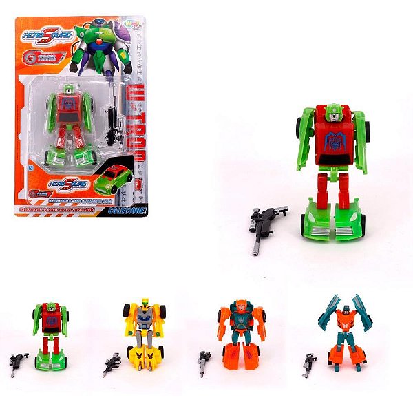 Robo mega hero carro (sortido) - wellmix (blister)