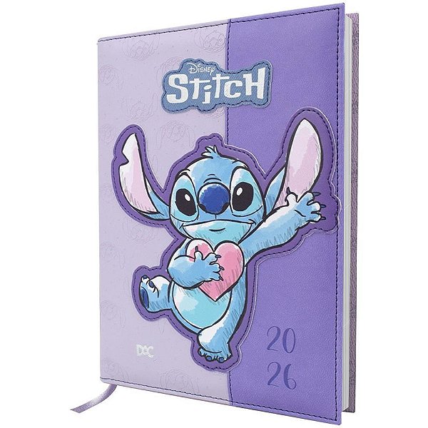 Agenda 2026 stitch cd 168f. 134x190mm - dac (unidade)
