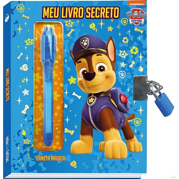 Diario patrulha canina chase azul - vale das letras (unidade)
