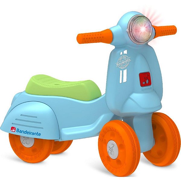 Veiculo para bebe banderetta equilibrio az/lr/vd - bandeirante (unidade)