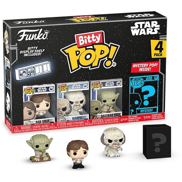 Boneco e personagem funko pop star wars han solo - candide (unidade)
