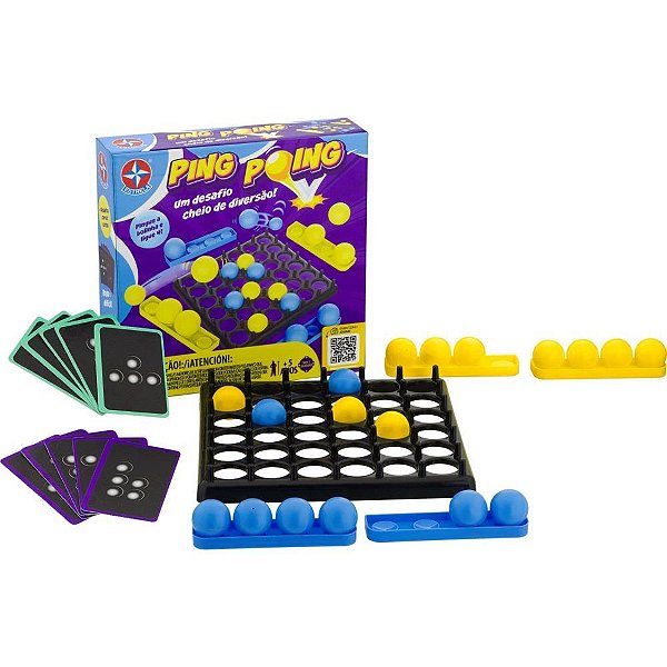 Jogo diverso ping pong  a partir de 5 anos - estrela (unidade)
