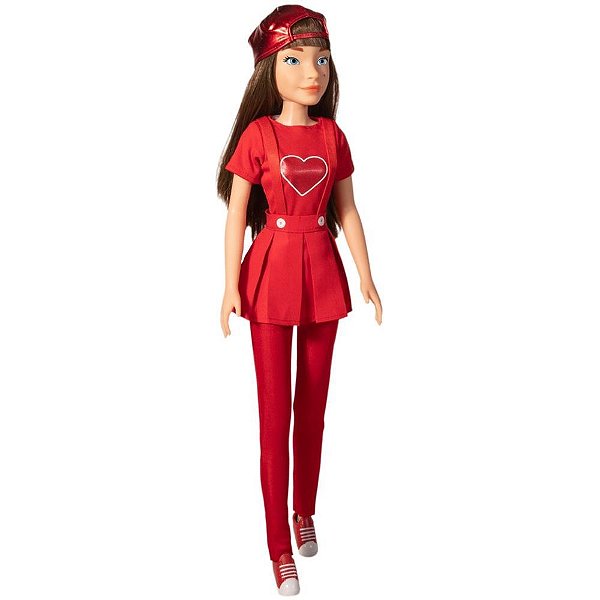 Boneco e personagem gi aventureira 55cm - baby brink (unidade)