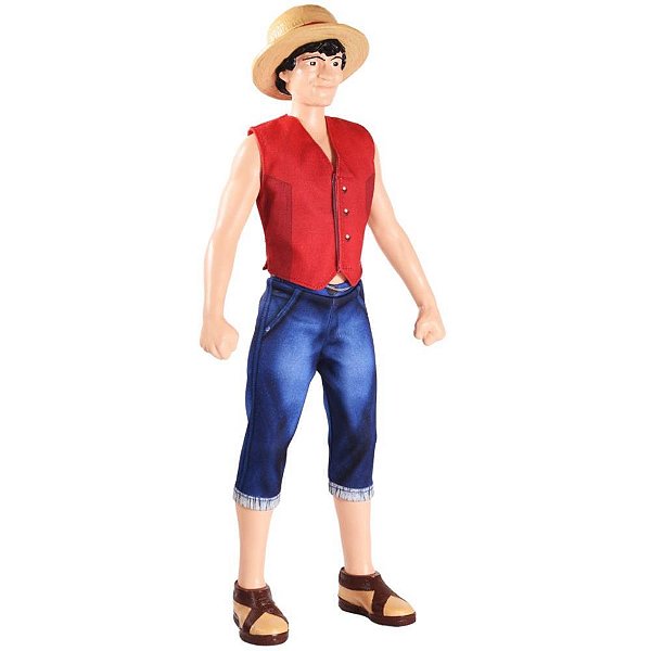 Boneco e personagem one piece luffy 46cm. - baby brink (unidade)