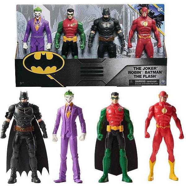 Boneco e personagem batman 15cm (s) - sunny (unidade)
