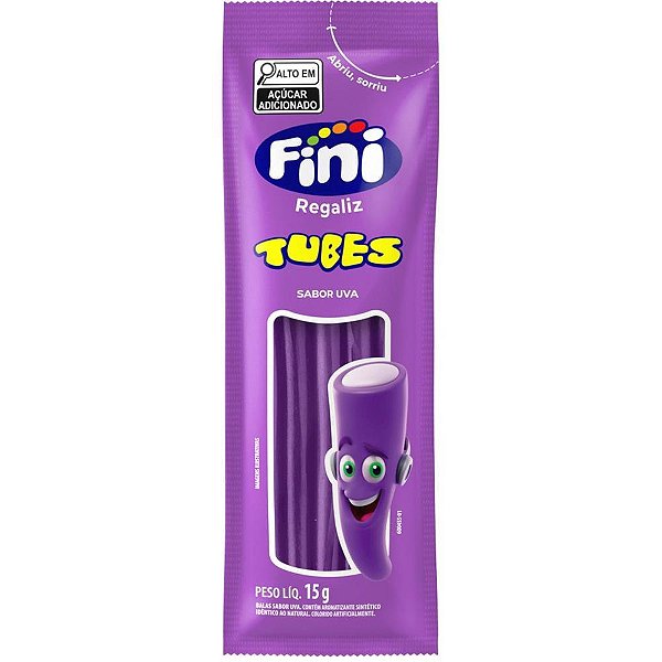 Doce tubes uva 15g. - fini (dp.c/12)