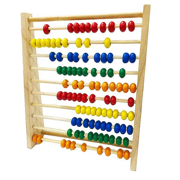 Brinquedo educativo abaco 10 colunas horizon sort. - toy mix (unidade)