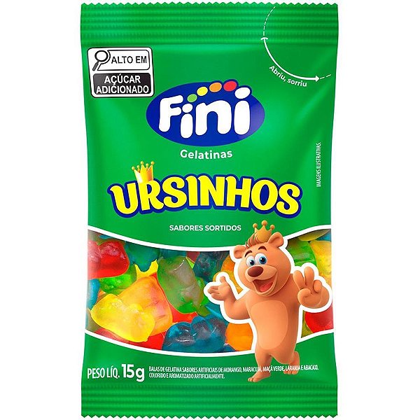 Doce ursinhos 15g. - fini (dp.c/12)
