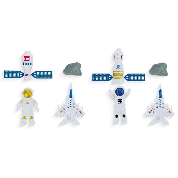 Brincando de profissoes astronauta explorad.c/satelite - pica pau (unidade)