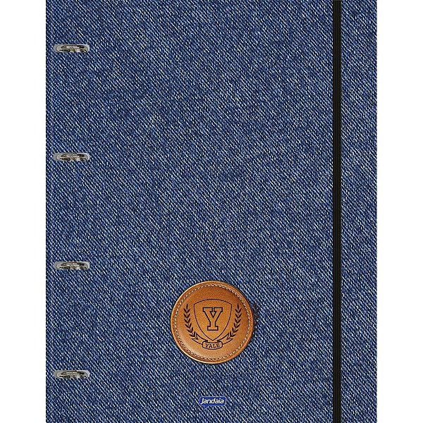 Caderno 01x1 capa dura yale neo 80fls. - jandaia (unidade)