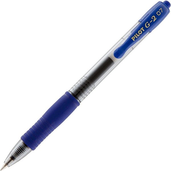 Caneta gel bl-g2-7 g-2 0,7mm azul - pilot (cx.c/12)
