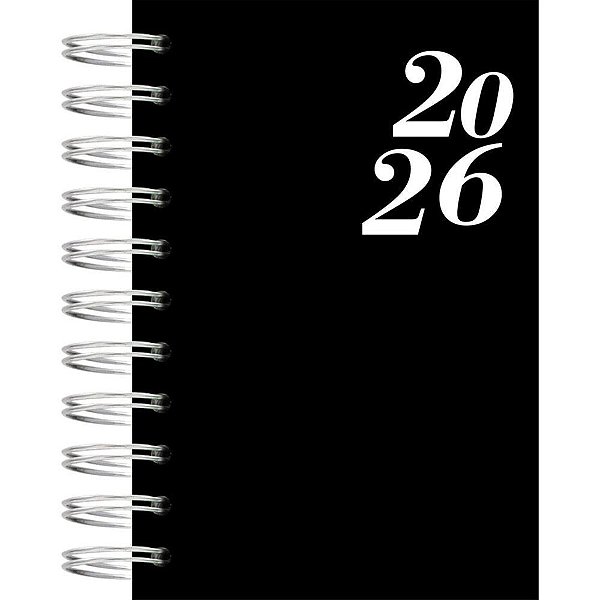 Agenda 2026 single masculino esp cd 100x15 - kit (unidade)