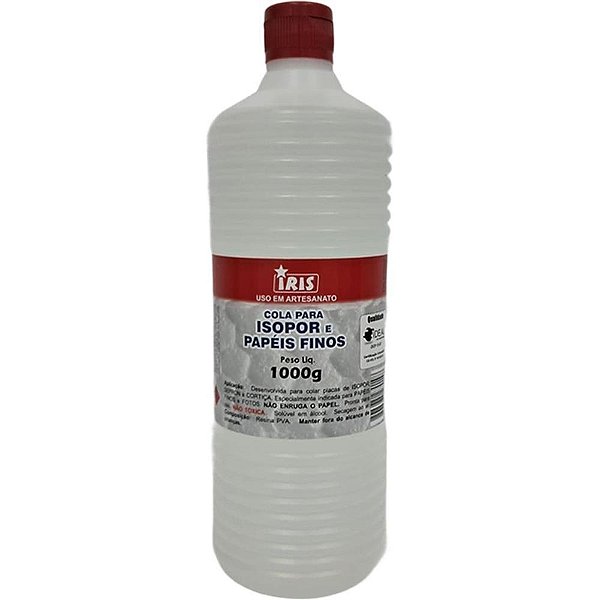 Cola para isopor iris 1kg. - iris (unidade)