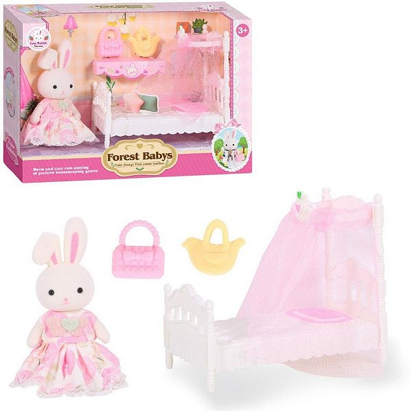 Casinha de boneca forest babys quarto - pp import (unidade)